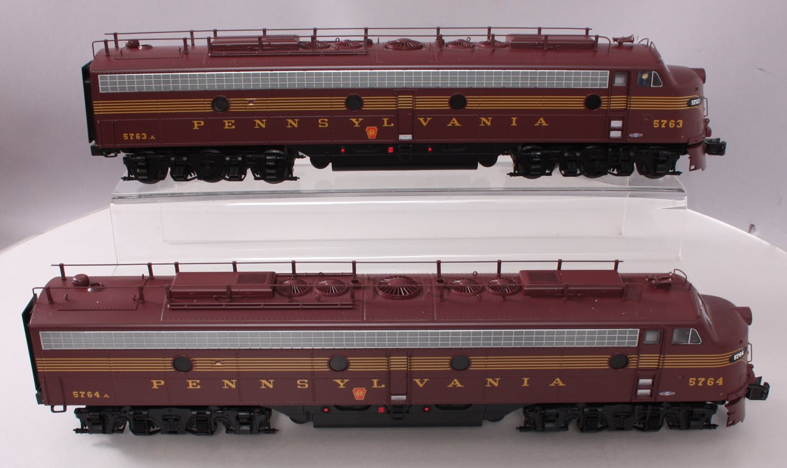 Lionel 6-84091 O Pennsylvania BTO LEGACY AA E8 Diesel Locomotive Set #5763/5764 LN/Box