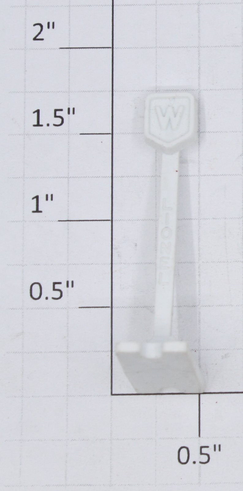 Lionel 309-12 Unpainted "W" Railroad Sign