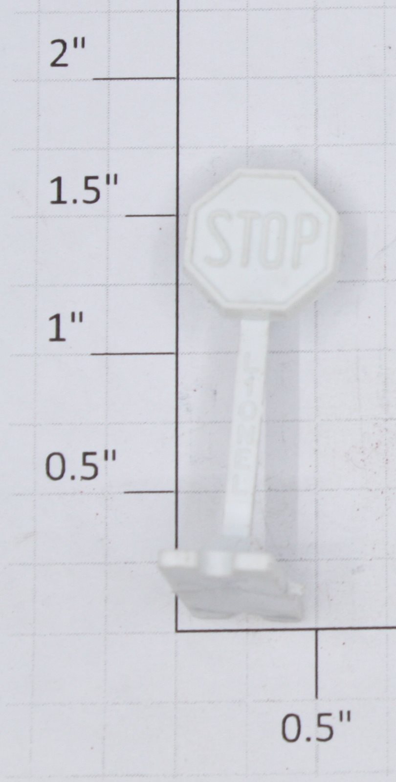 Lionel 309-15 Unpainted "Stop" Sign