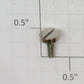 Lionel 400E-129 Nickel Slotted Cheese Head Collector Assembly Screw