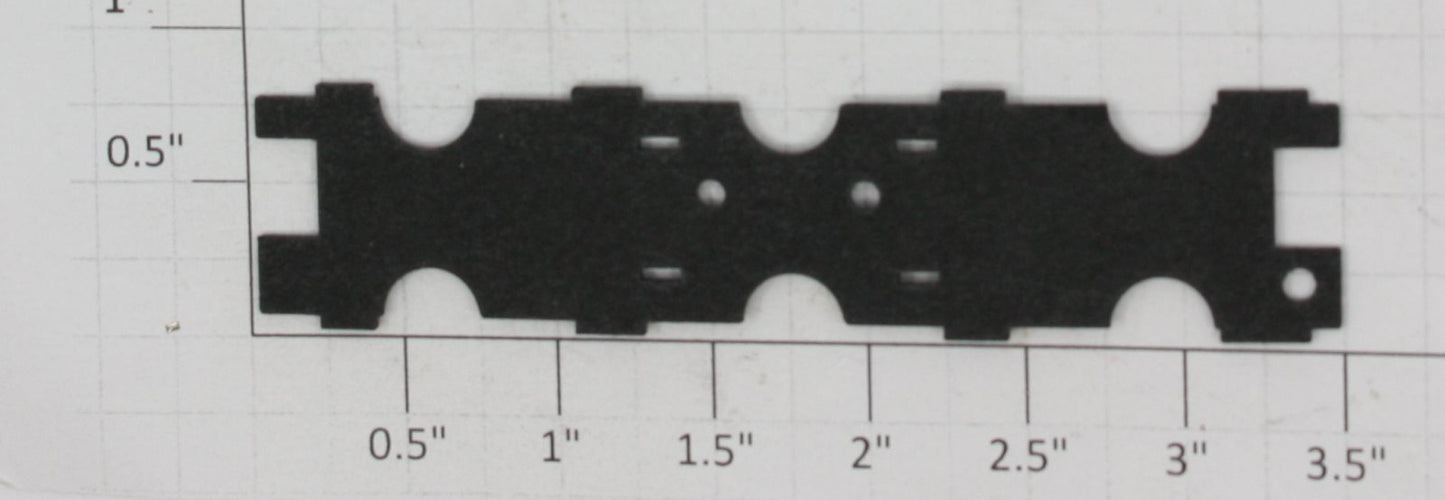 Lionel 2026M-42 O27 Gauge 2-6-2 3-1/2" Fiber Collector Pick-Up Shoe Plate