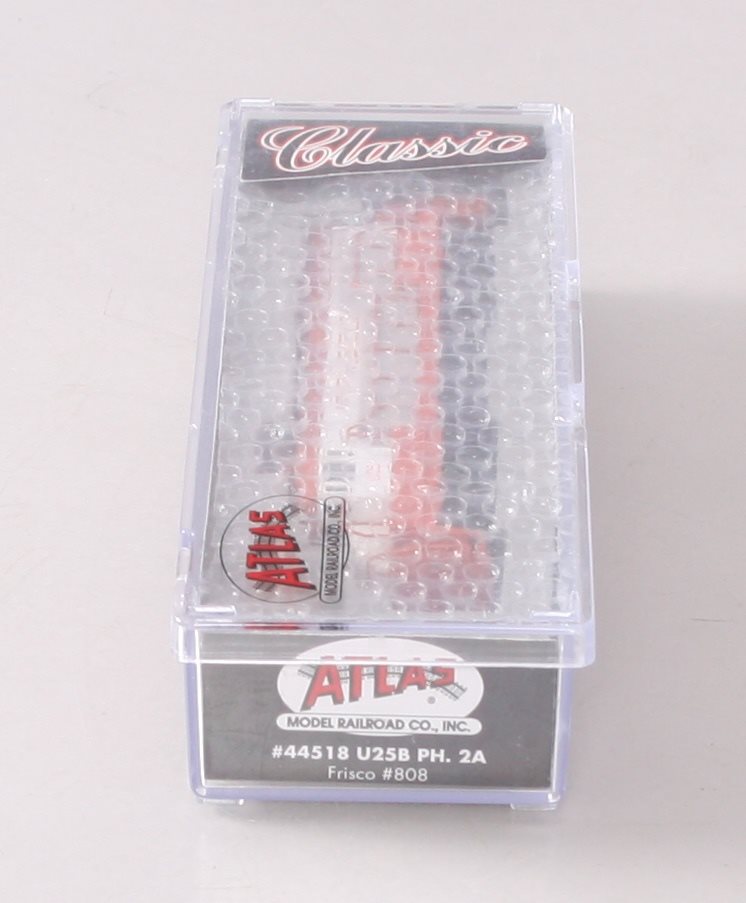 Atlas 44518 N Scale Frisco U25B Phase 2A Diesel Locomotive #808 LN/Box