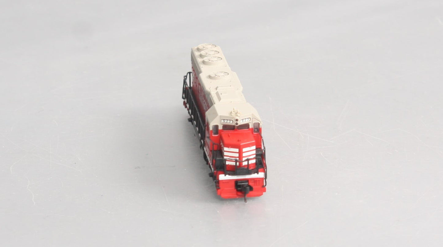 Atlas 48520 N Scale Burlington GP-40 Diesel Locomotive #623 EX/Box