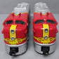 MTH 20-2273-1 O Gauge Santa Fe FT ABA Diesel Engine Set w/PS2 #167 EX/Box