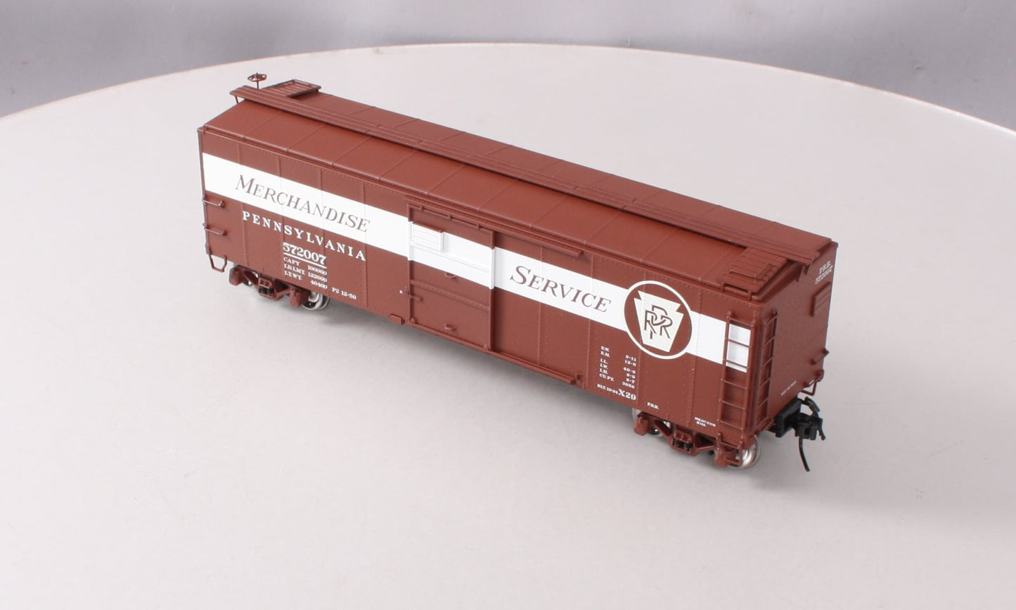 Atlas 9768-4 O Scale 2-Rail PRR Merchandise 1923 ARA (X-29) Steel Box Car LN/Box