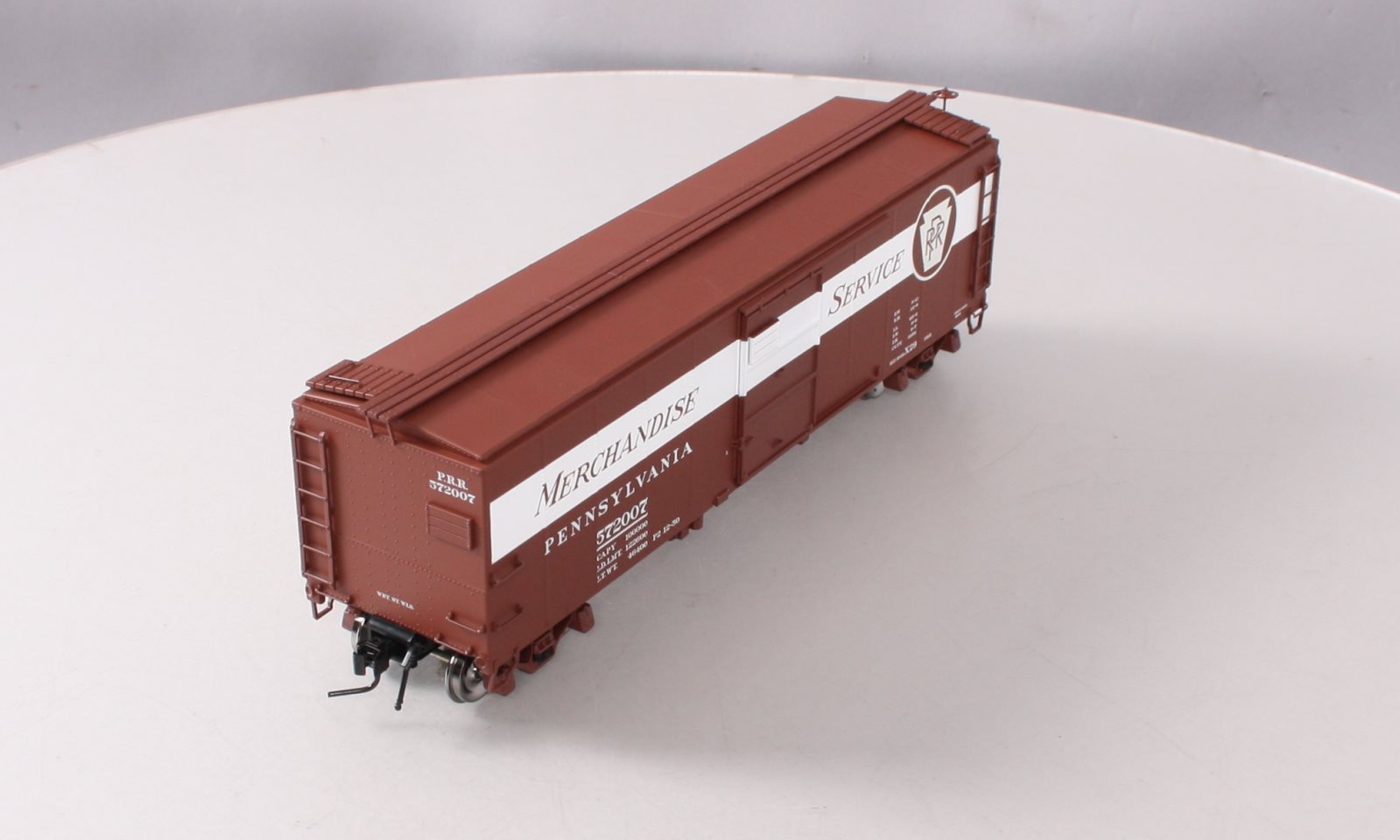 Atlas 9768-4 O Scale 2-Rail PRR Merchandise 1923 ARA (X-29) Steel Box Car LN/Box