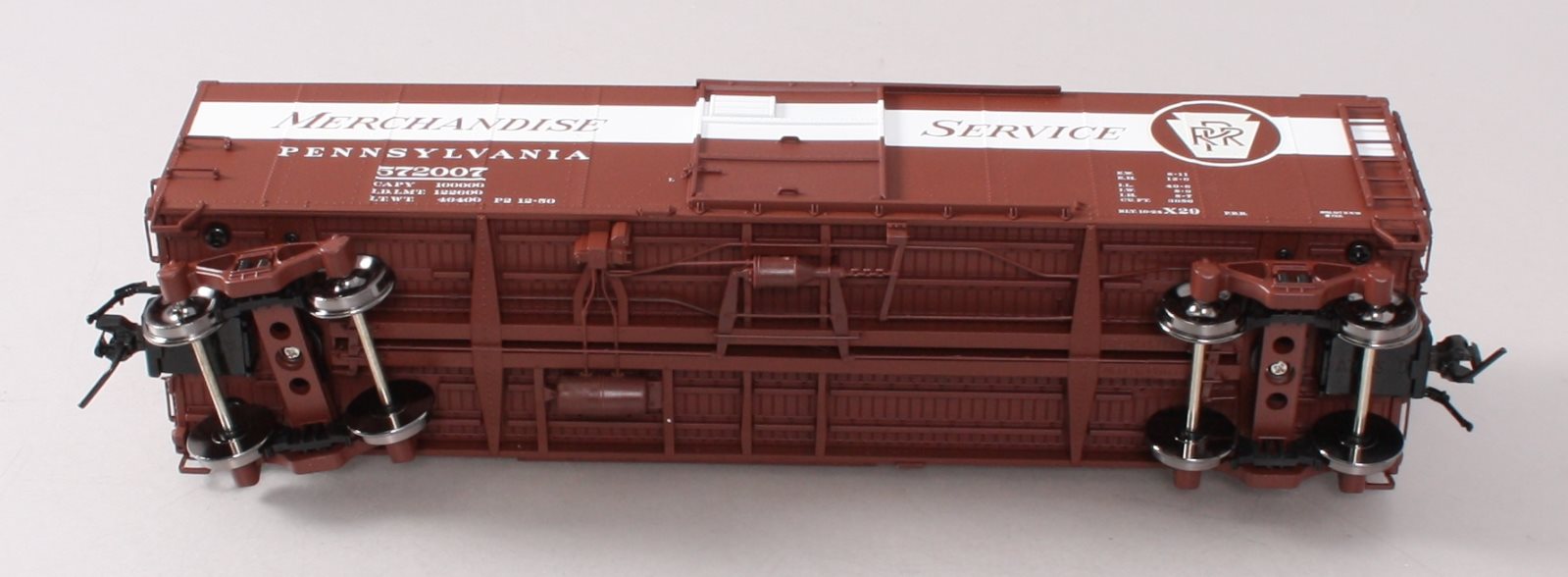 Atlas 9768-4 O Scale 2-Rail PRR Merchandise 1923 ARA (X-29) Steel Box Car LN/Box