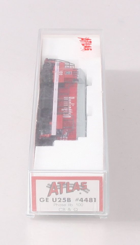 Atlas 4481 N Burlington Route GE U25B Diesel Locomotive #100 LN/Box