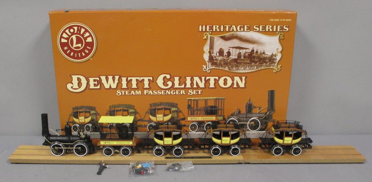 Lionel 6-11164 Dewitt Clinton Heritage Steam Train Set LN/Box