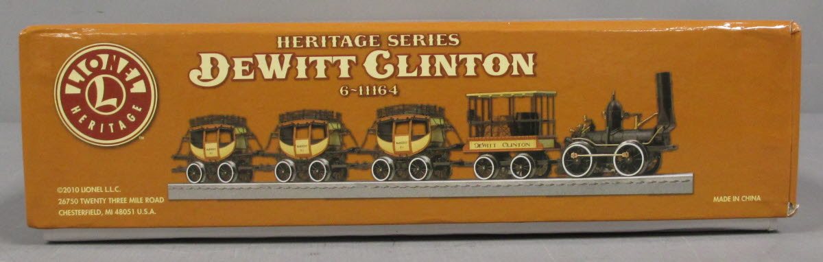 Lionel 6-11164 Dewitt Clinton Heritage Steam Train Set LN/Box