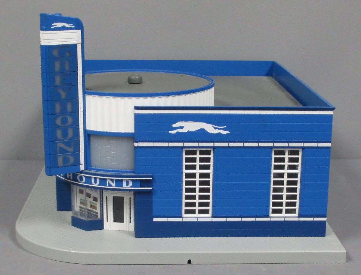 MTH 30-9040 O Gauge Greyhound Bus Station LN/Box