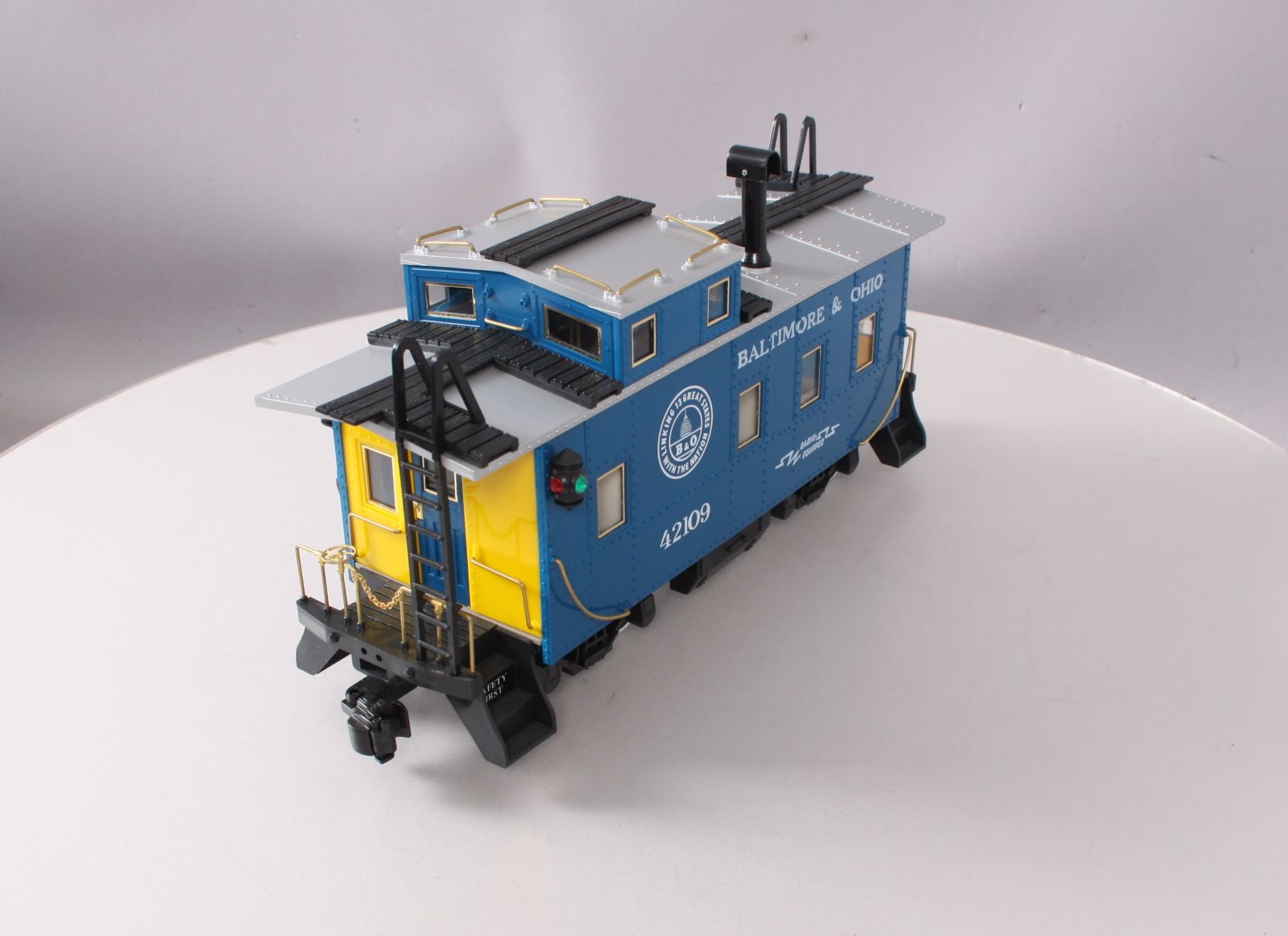 Aristo-Craft 42109 G Baltimore & Ohio Caboose - Metal Wheels