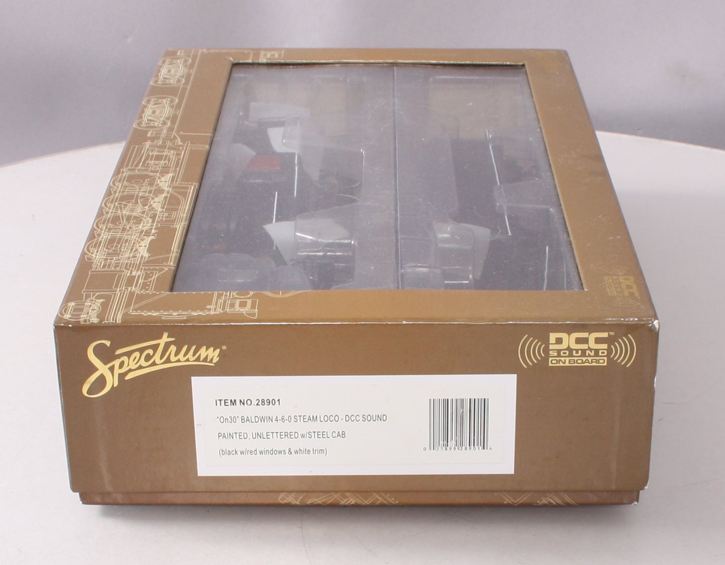 Bachmann 28901 On30 Painted & Unlettered 4-6-0 Steel Cab w/Sound & DCC
