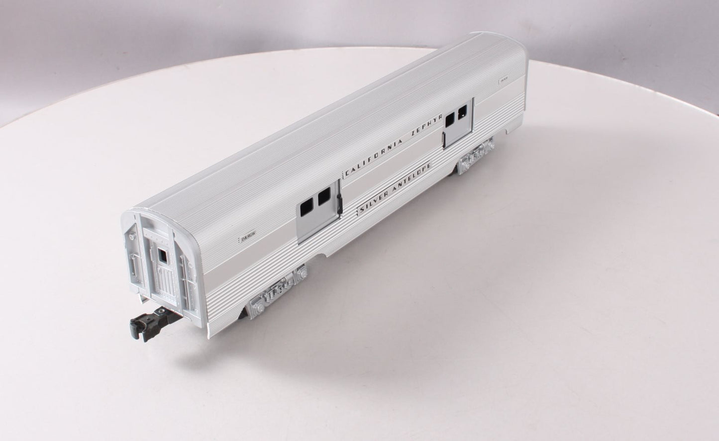 Lionel 6-19122 O Gauge California Zephyr "Silver Antelope" Aluminum Baggage Car NIB