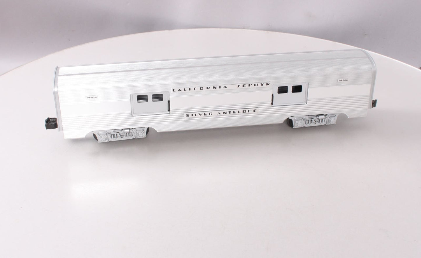 Lionel 6-19122 O Gauge California Zephyr "Silver Antelope" Aluminum Baggage Car NIB