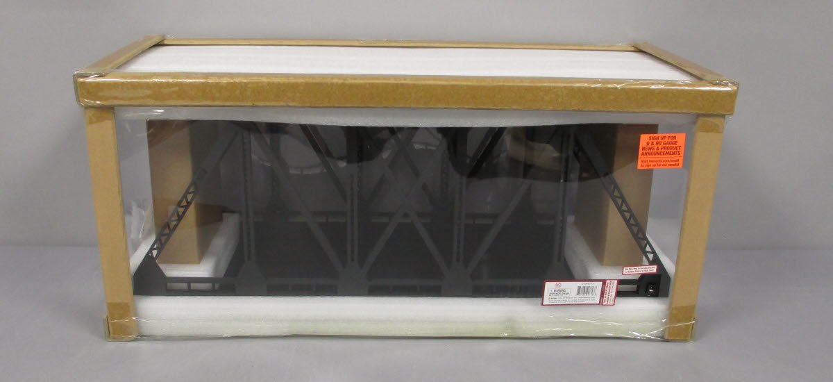 Menards 2794177 O Scale 24" Dual Track Train Bridge w/ Lights NIB