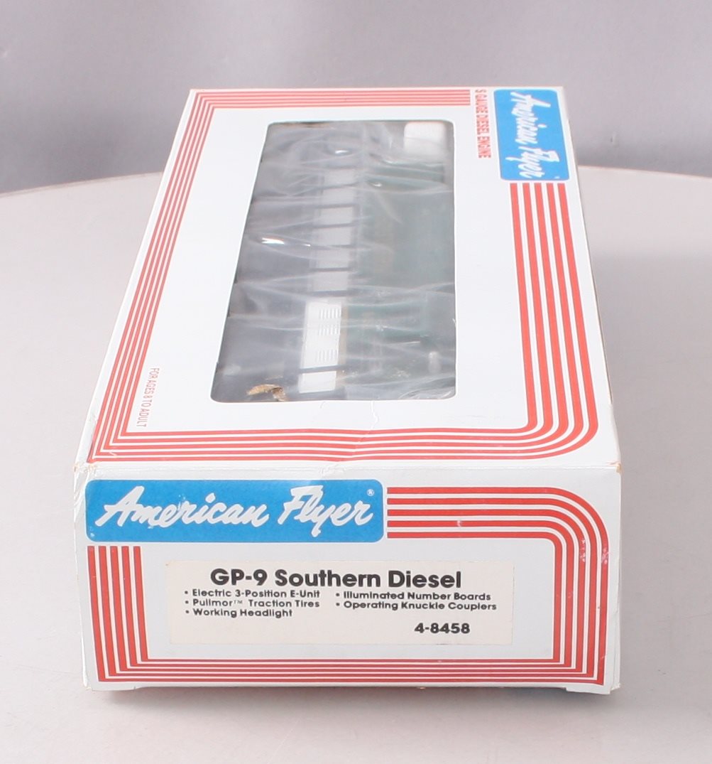 American Flyer 4-8458 S Gauge Southern GP-9 Diesel Locomotive LN/Box