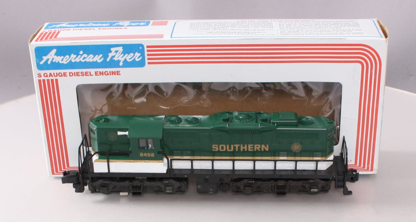 American Flyer 4-8458 S Gauge Southern GP-9 Diesel Locomotive LN/Box