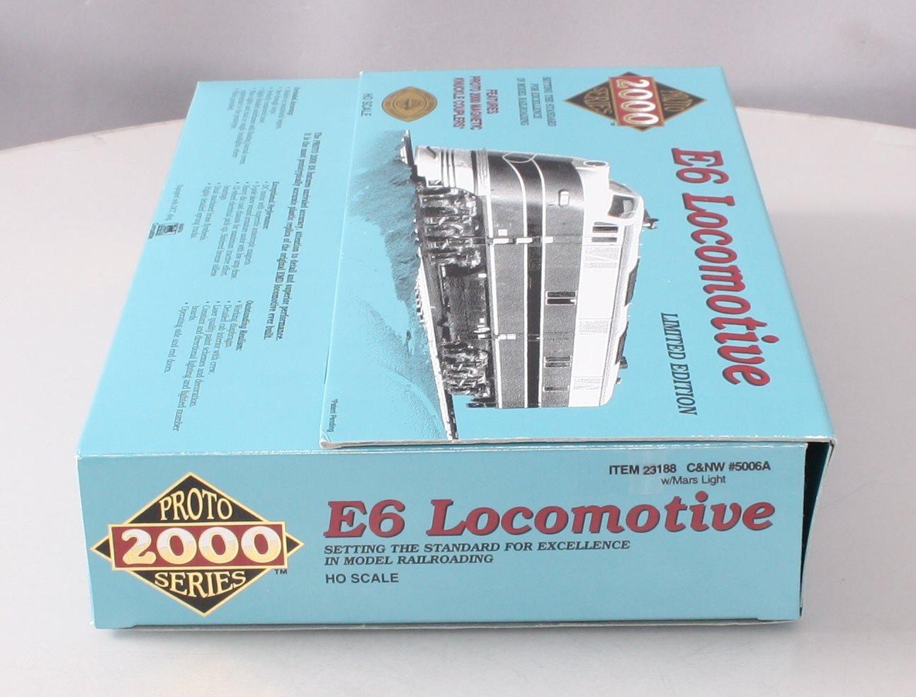 Proto 2000 23188 HO C&NW E-6 Diesel Locomotive w/Mars Light #5006A LN/Box