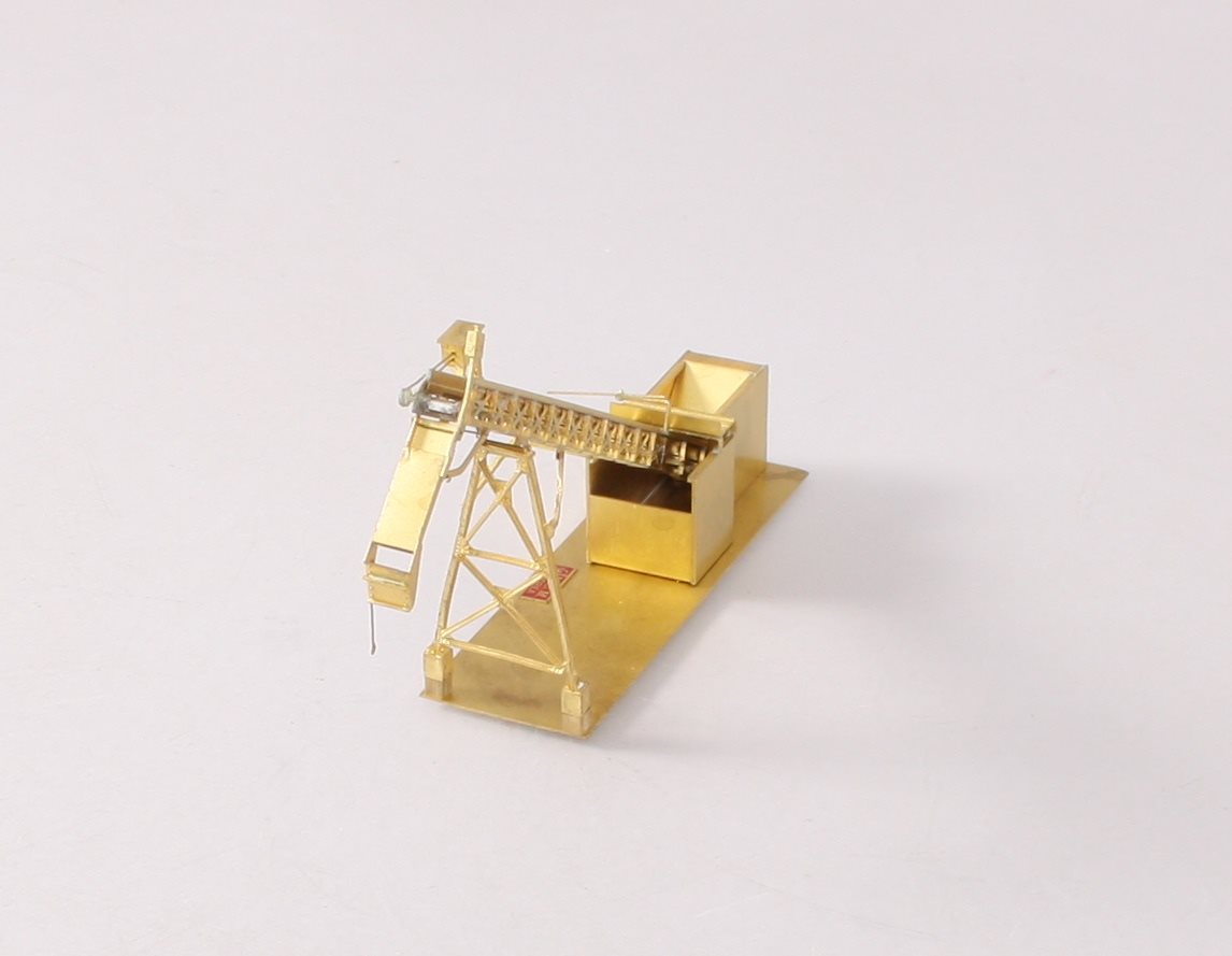 Overland 3073 HO Brass Red Devil Locomotive Coaler - Unpainted LN/Box