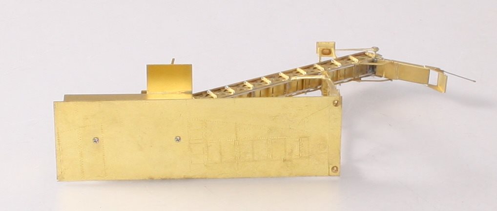 Overland 3073 HO Brass Red Devil Locomotive Coaler - Unpainted LN/Box