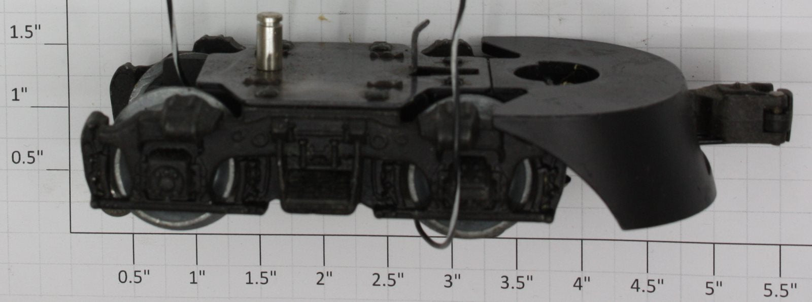 Lionel 8652-70 Black Front Collector Truck Assembly