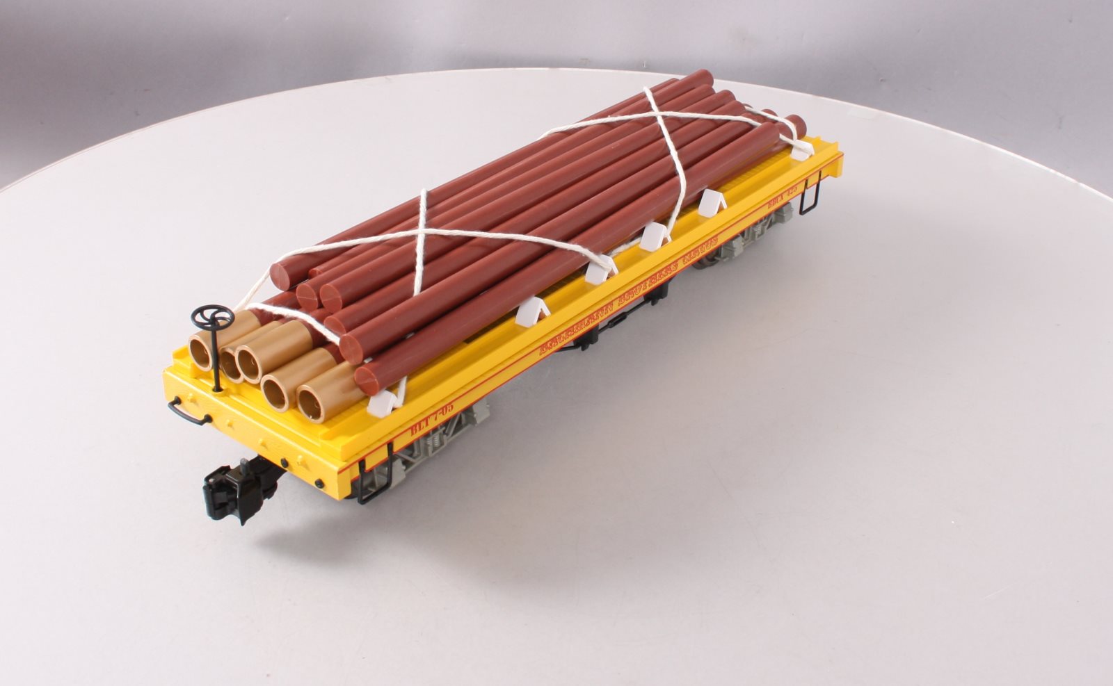 Bachmann 98380 G Scale Circus Pole Flat Car w/Metal Wheels