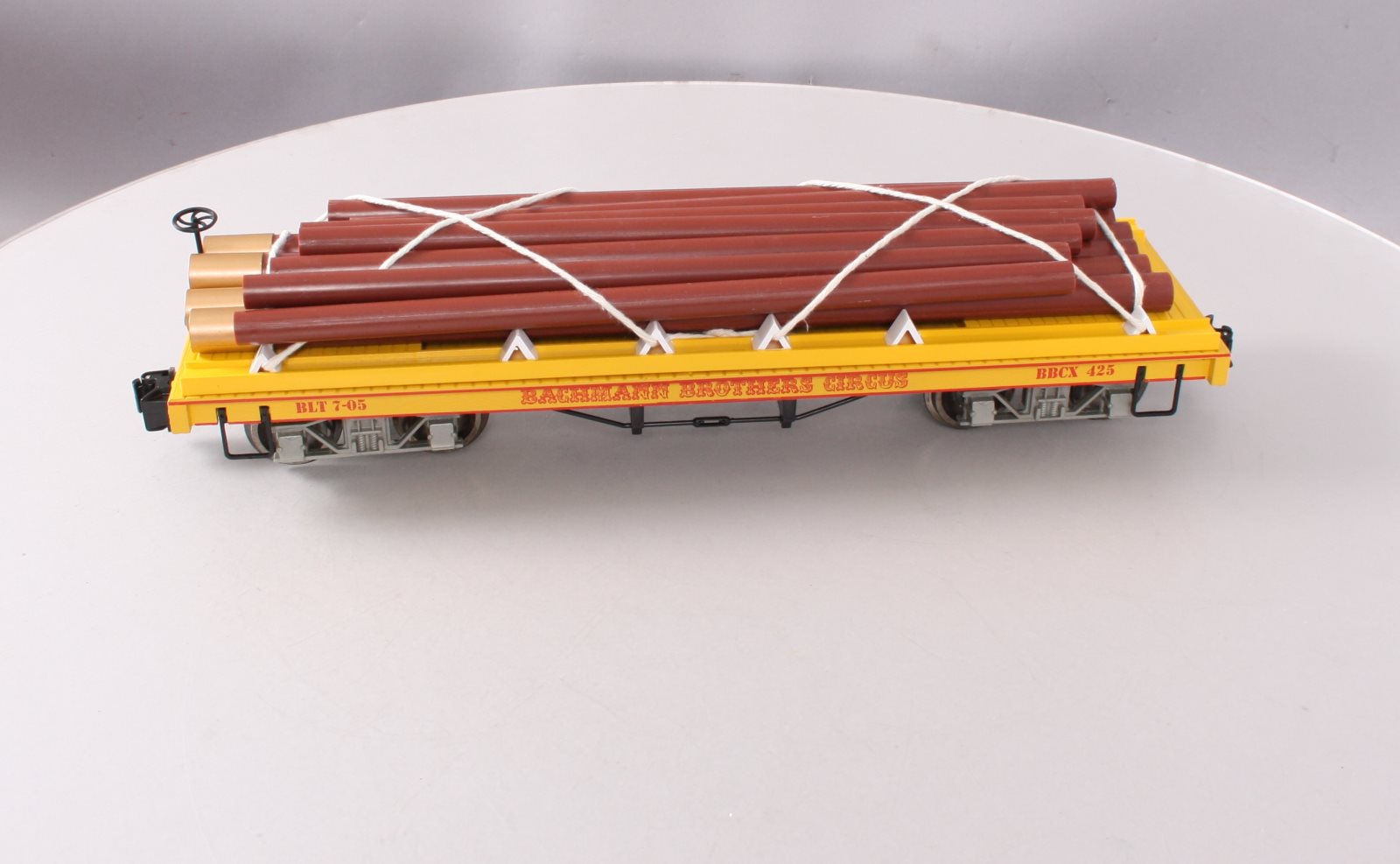 Wagon VB Maquette HO – Plat à Essieux Cage Pinder + Zèbre – 3 Rails – Occasion
