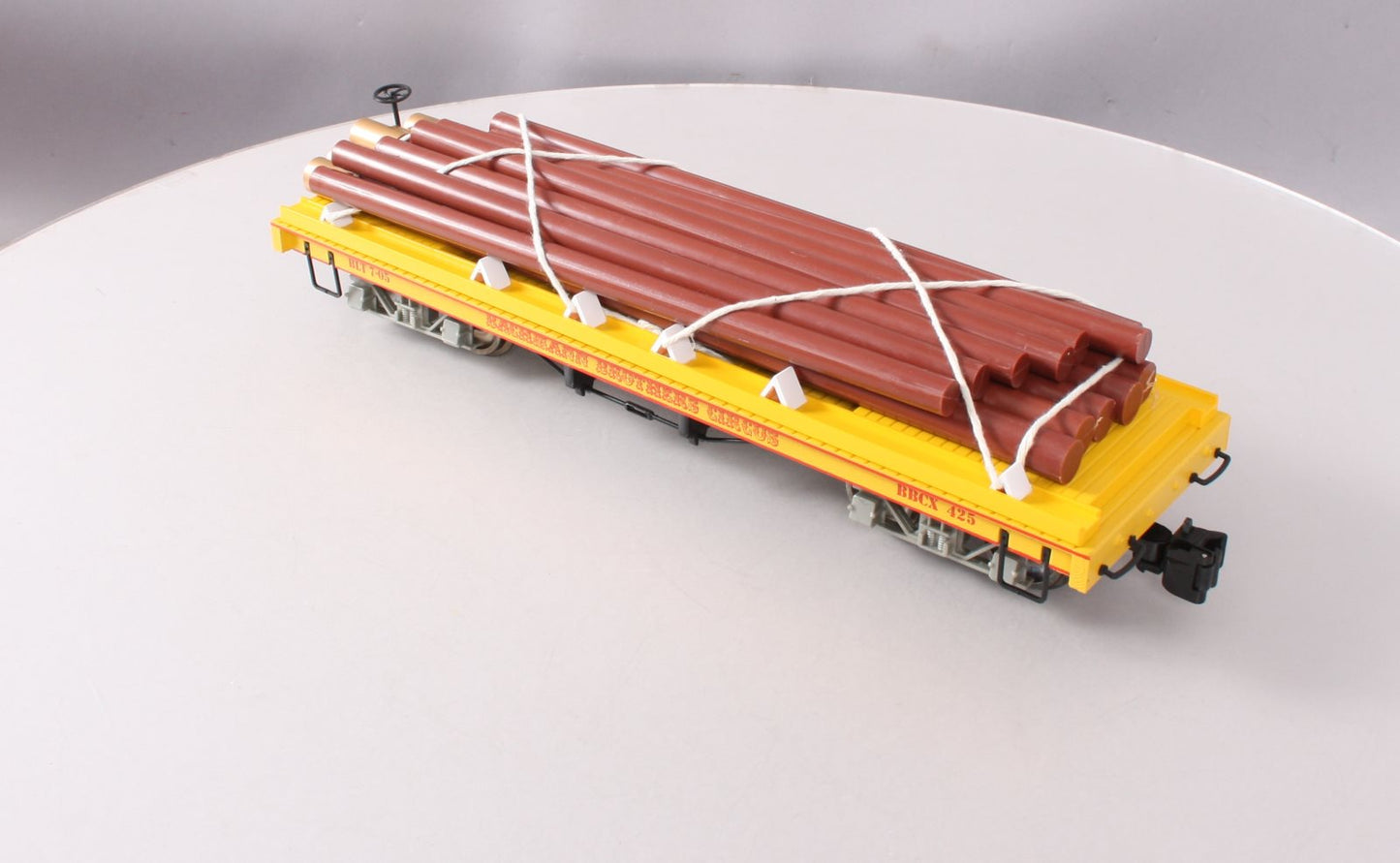 Bachmann 98380 G Scale Circus Pole Flat Car w/Metal Wheels