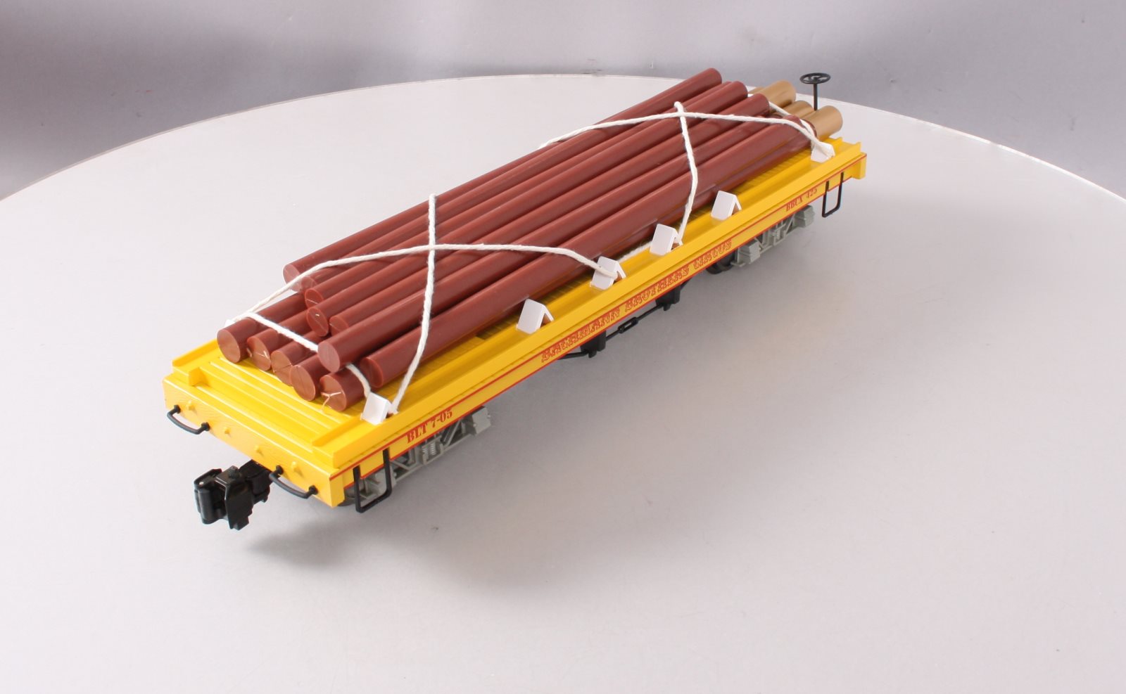 Bachmann 98380 G Scale Circus Pole Flat Car w/Metal Wheels