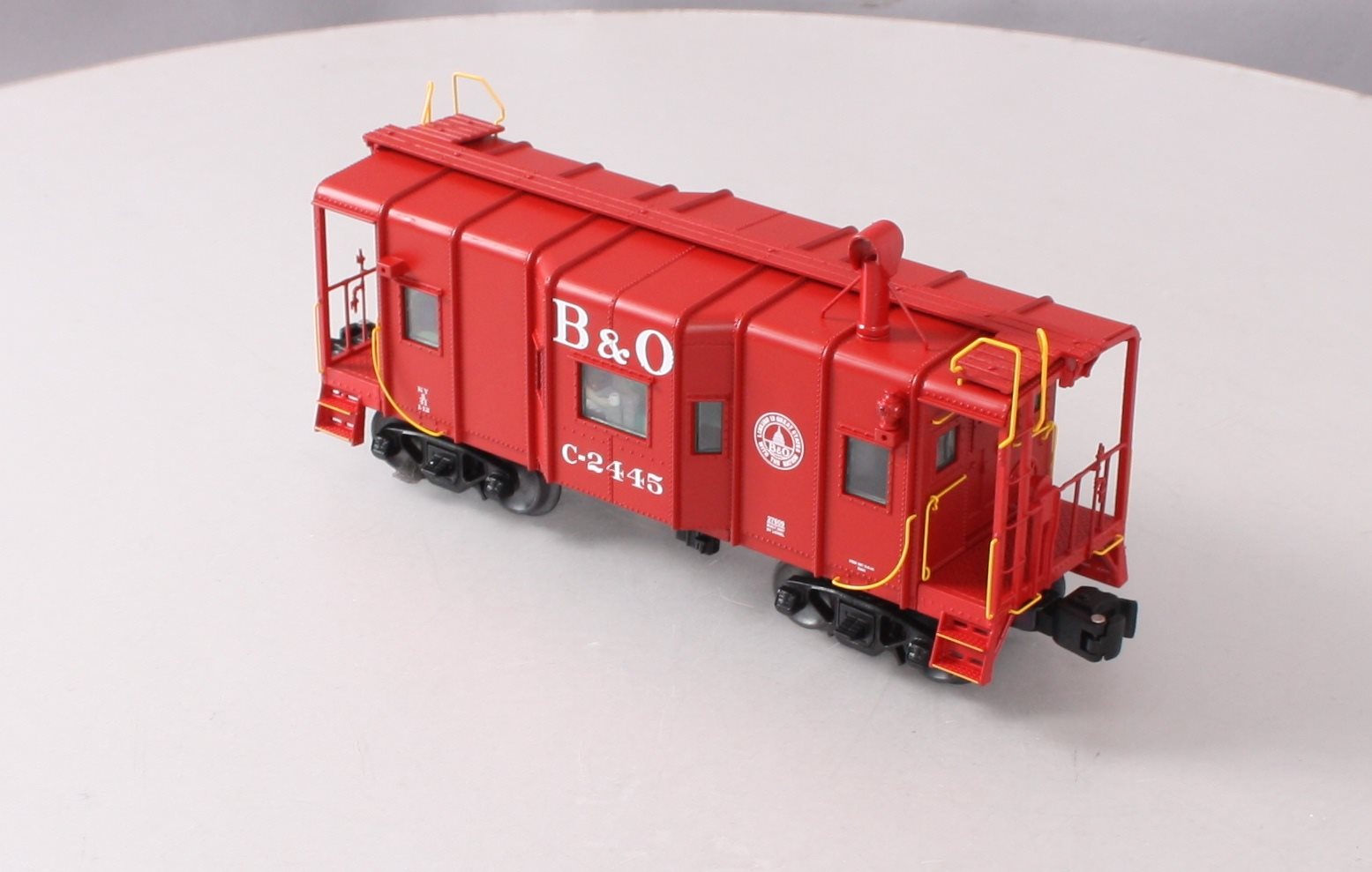 Lionel 6-27609 O Gauge Baltimore and Ohio I-12 Lighted Caboose #2445 with Smoke LN/Box