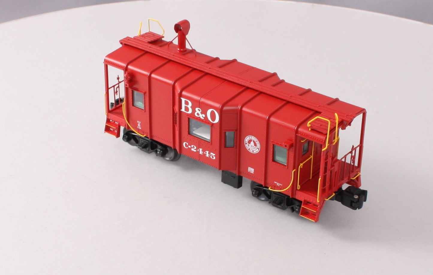Lionel 6-27609 O Gauge Baltimore and Ohio I-12 Lighted Caboose #2445 with Smoke LN/Box