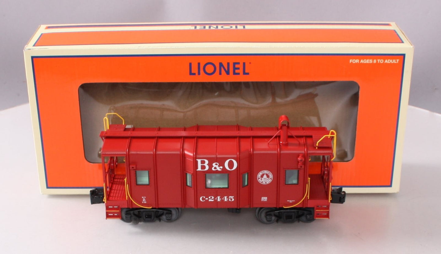 Lionel 6-27609 O Gauge Baltimore and Ohio I-12 Lighted Caboose #2445 with Smoke LN/Box