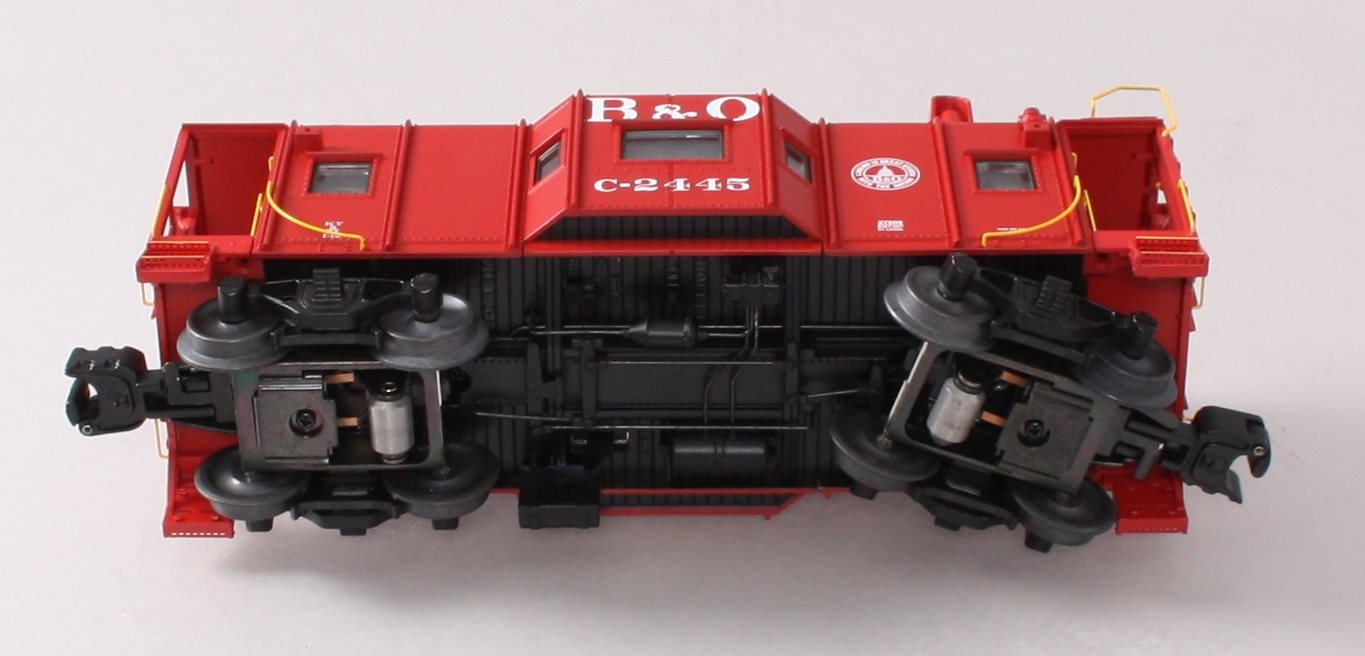 Lionel 6-27609 O Gauge Baltimore and Ohio I-12 Lighted Caboose #2445 with Smoke LN/Box
