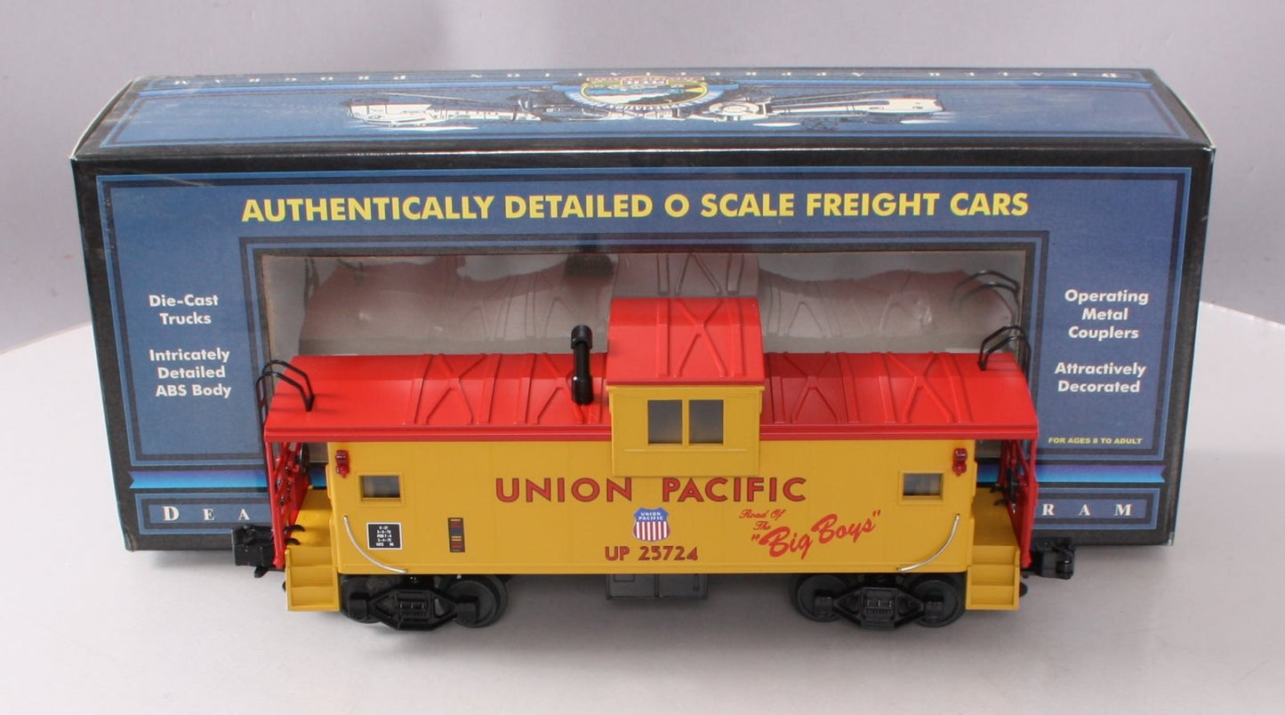 MTH 20-80001C O Union Pacific 1999 D.A.P. Extended Vision Caboose #25724 LN/Box