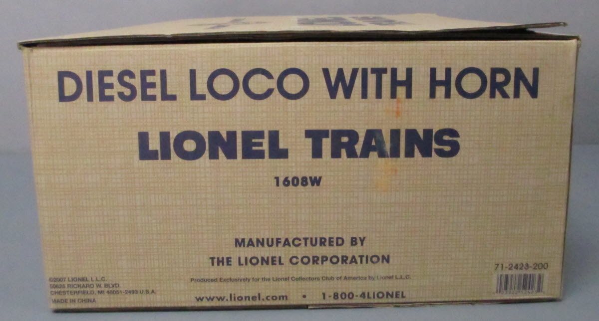 Lionel 6-52423 O Gauge New Haven Alco Diesel Passenger Train Set with TMCC MT/Box