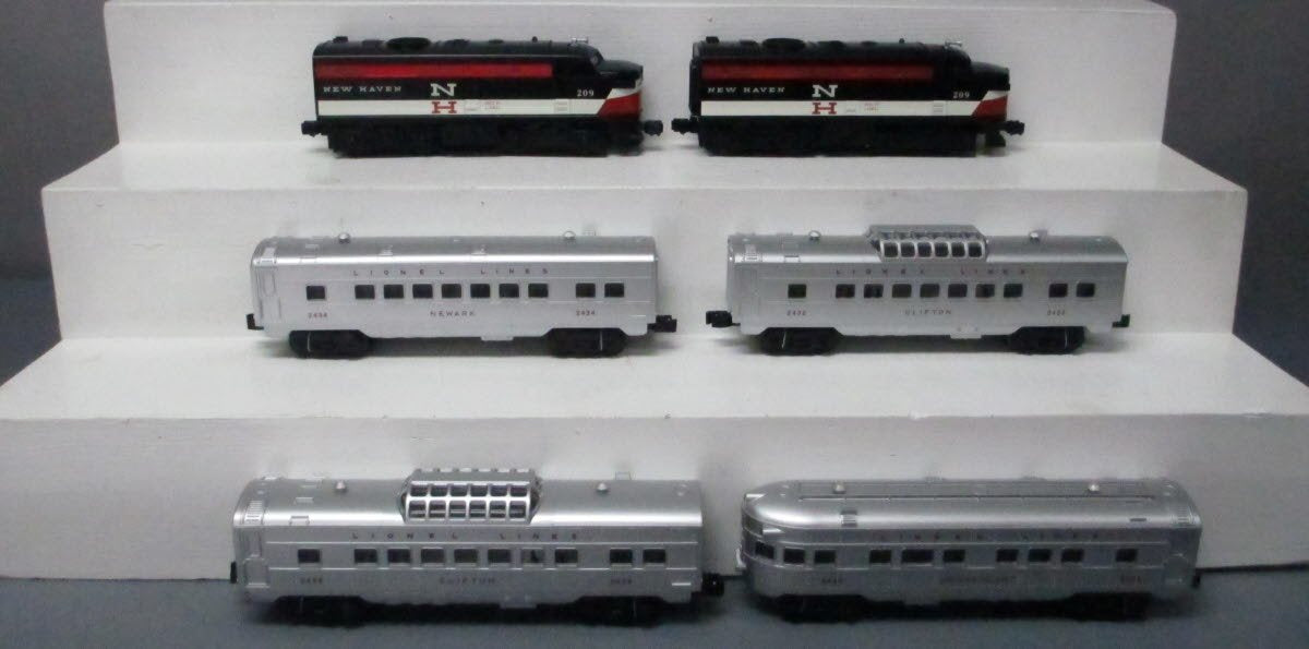 Lionel 6-52423 O Gauge New Haven Alco Diesel Passenger Train Set with TMCC MT/Box