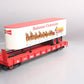 USA Trains R1763 G Budweiser Clydesdale Piggyback LN/Box