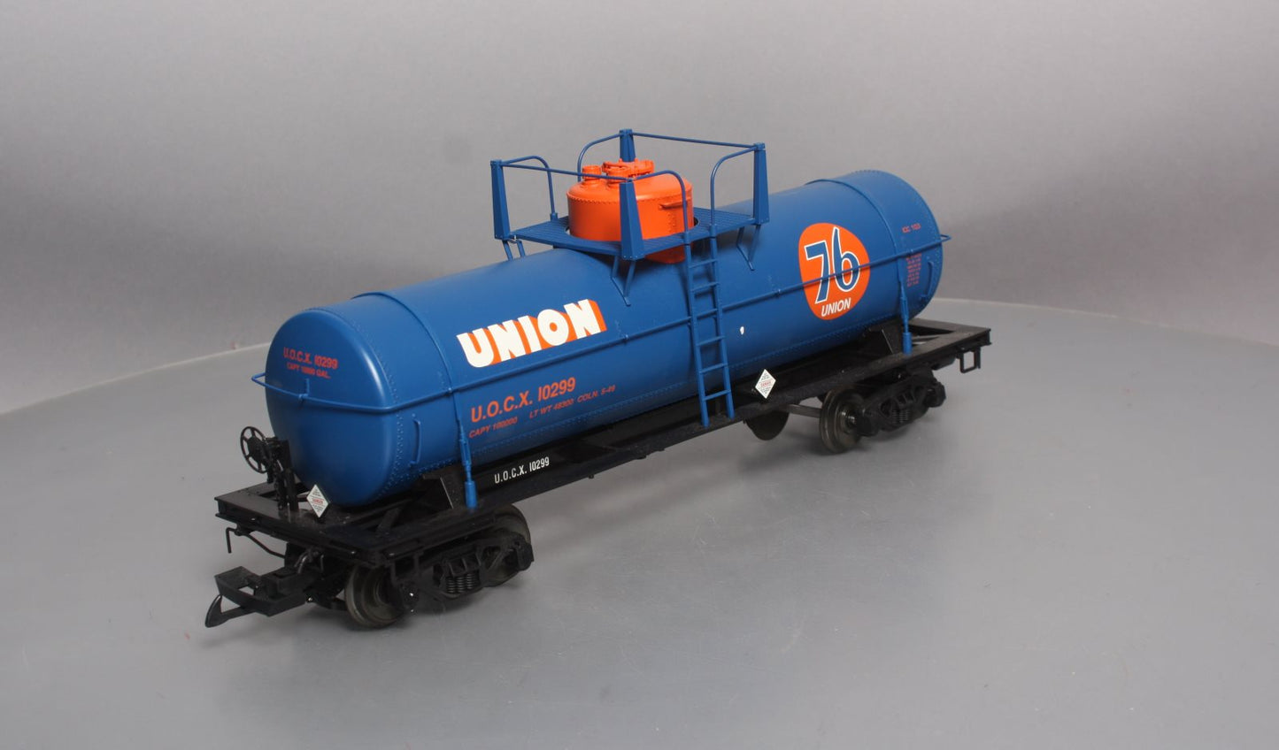 USA Trains R15121 G Union 10,000-Gallon Tank Car Blue