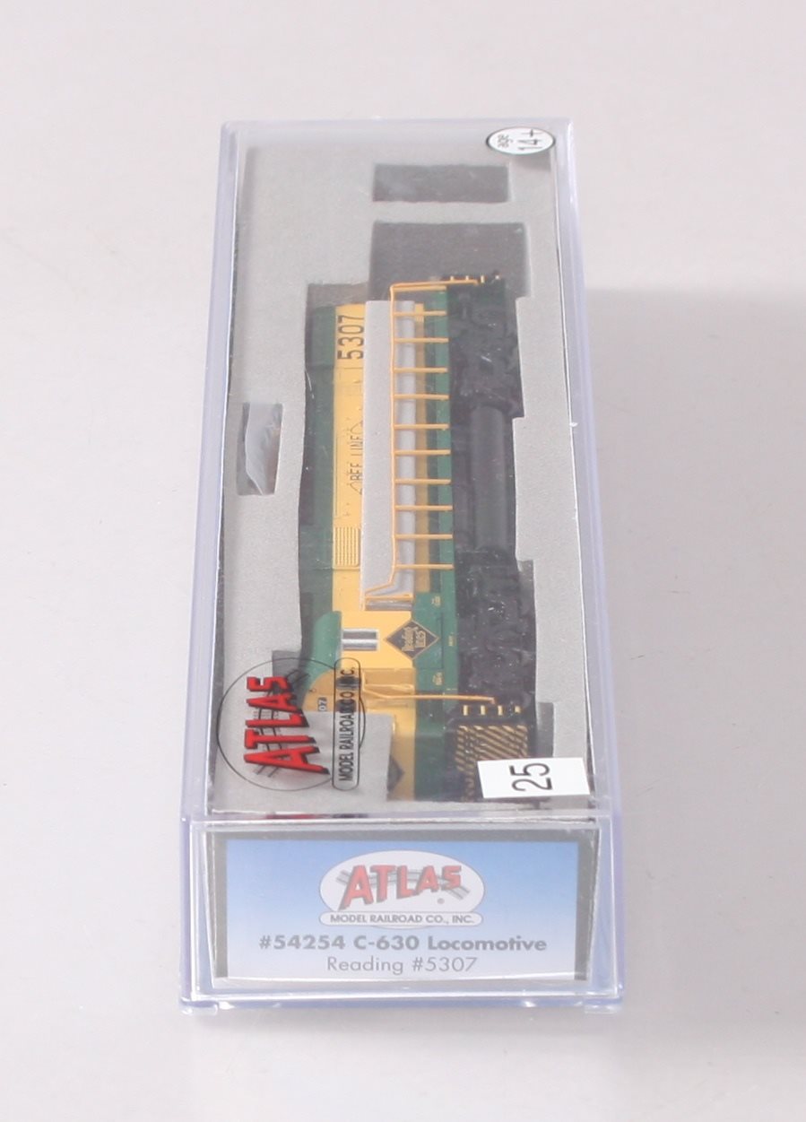 Atlas 54254 N Scale Reading C-630 Diesel Locomotive #5307