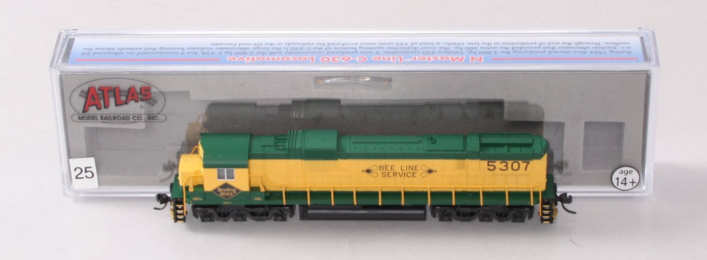 Atlas 54254 N Scale Reading C-630 Diesel Locomotive #5307