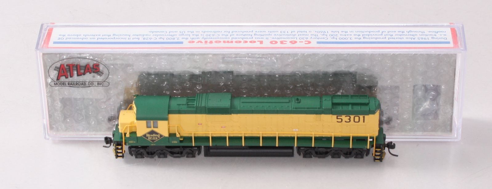 Atlas 54211 N Scale Reading C-630 Diesel Locomotive #5301