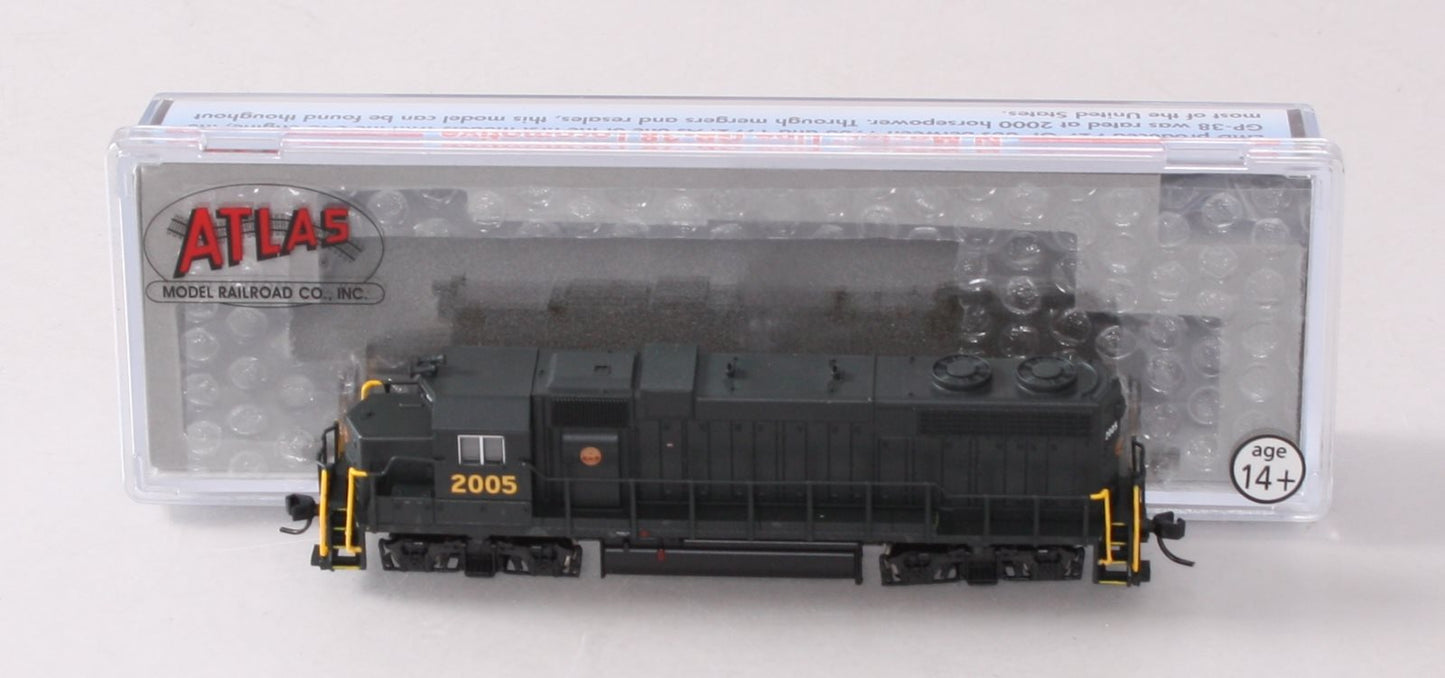 Atlas 40000261 N Scale PRSL GP38 Diesel Locomotive Low #2005 w/DCC