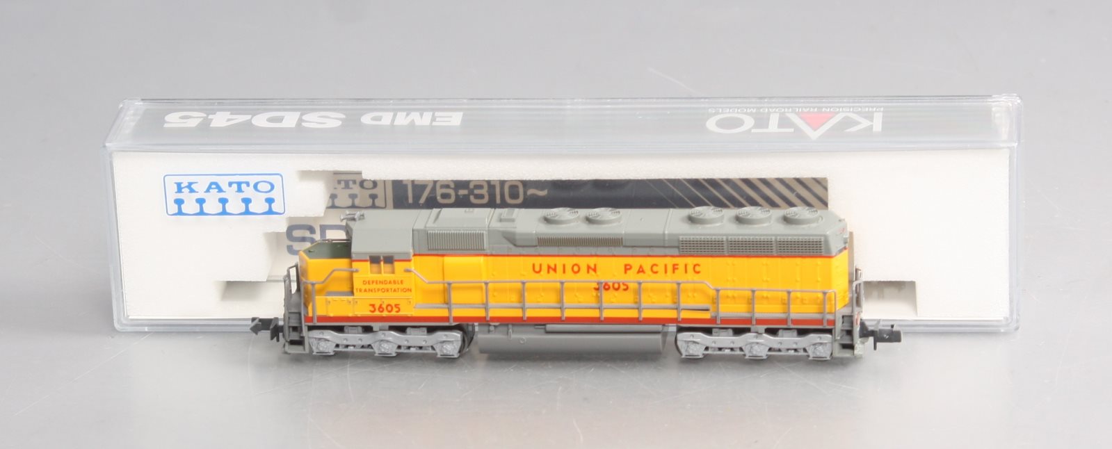 Kato 176-31B N Scale Union Pacific SD45 Diesel Locomotive #3605 LN/Box