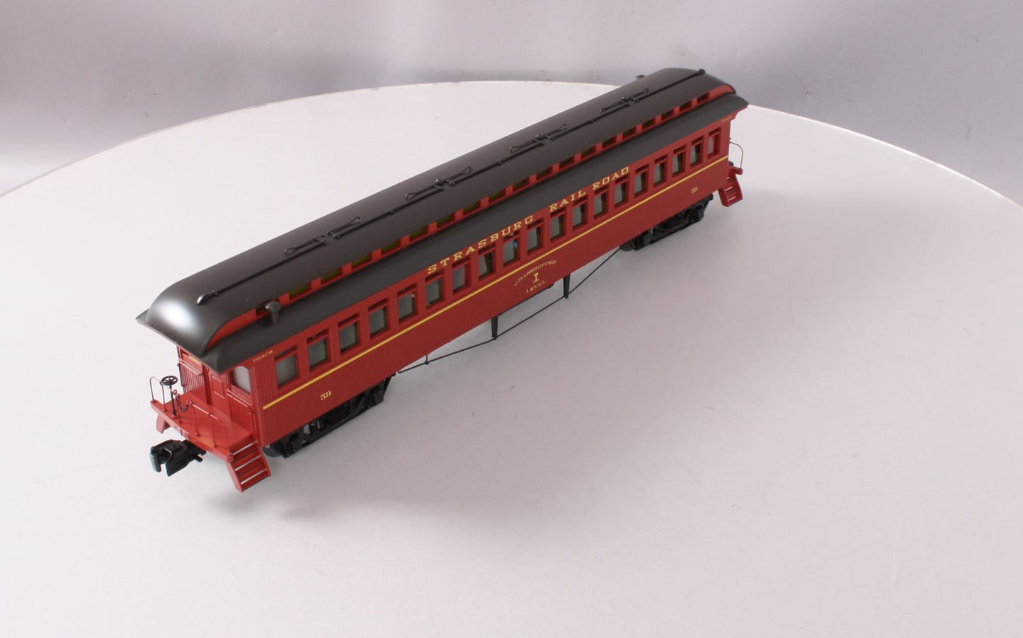 Lionel 2227031 O Gauge Strasburg Railroad Wood Coach #59 LN/Box