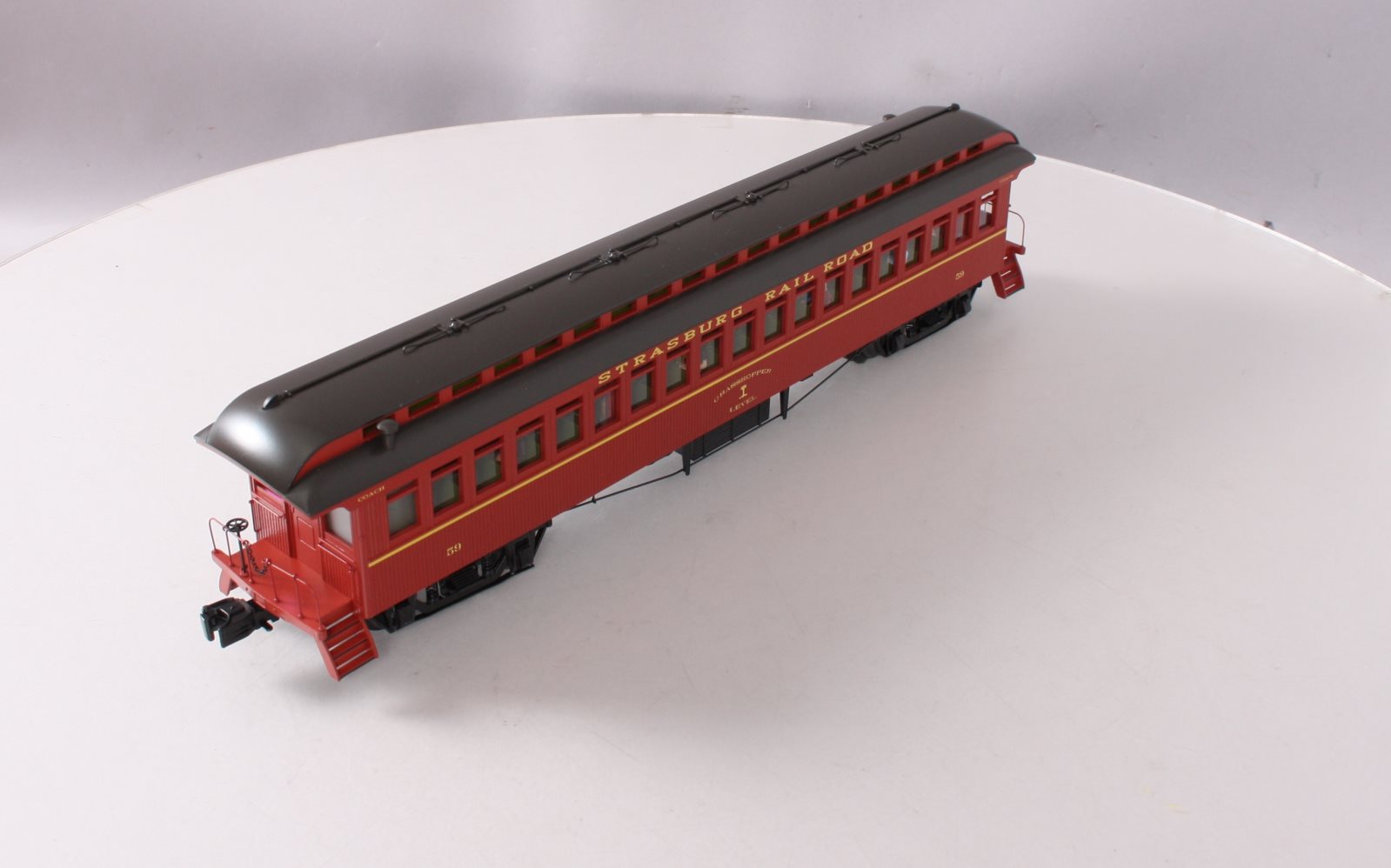 Lionel 2227031 O Gauge Strasburg Railroad Wood Coach #59 LN/Box