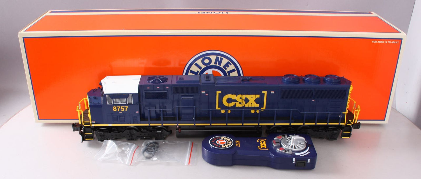 Lionel 6-84566 CSX Lionchief® Plus SD60M Diesel Locomotive #8757 w/Bluetooth