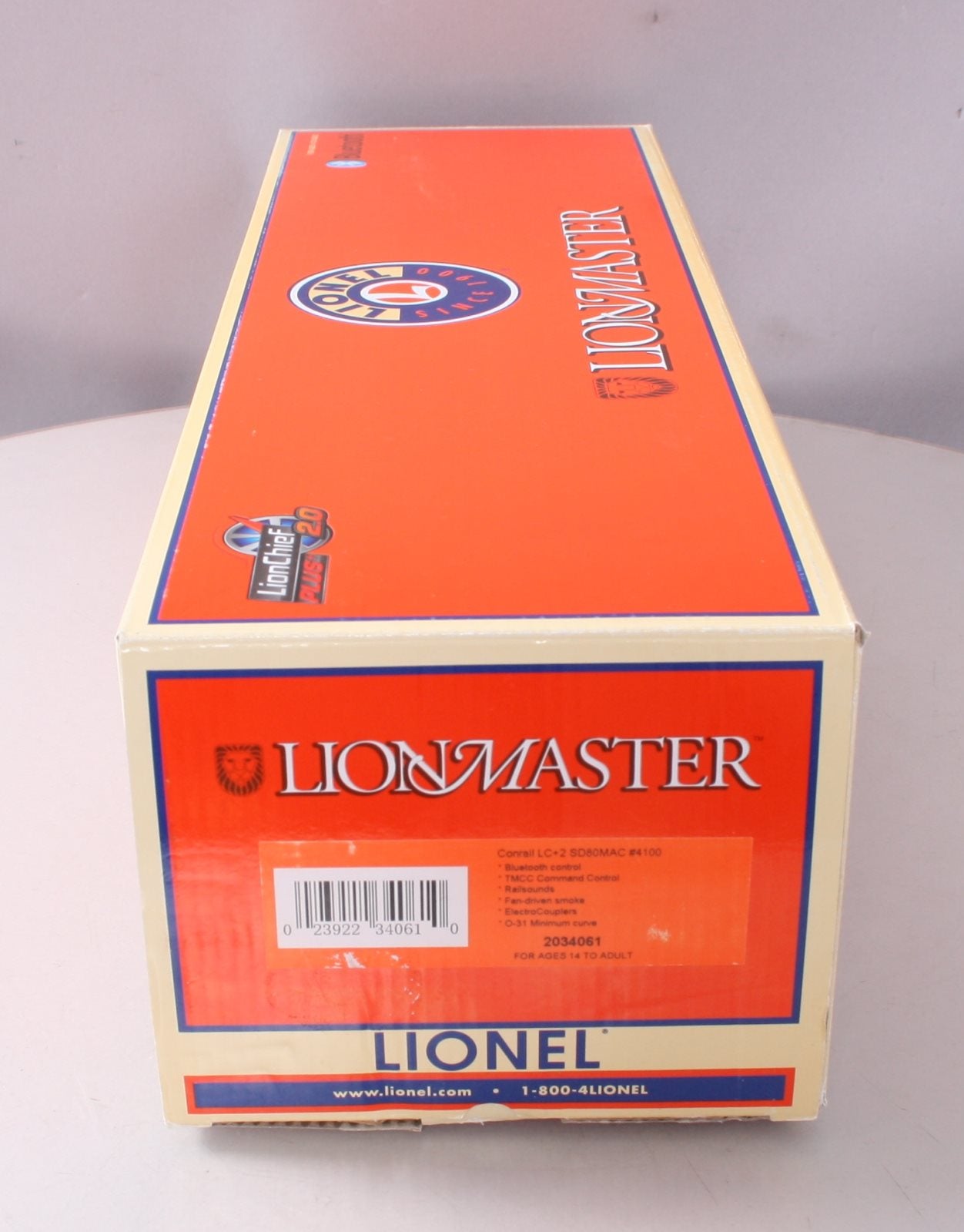 Lionel 2034061 O LC+2.0 LionMaster SD80MAC Diesel CR #4100