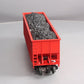 Lionel 6-17127 O Gauge Delaware & Hudson 3-Bay Hopper Car #17127 with Coal Load LN/Box