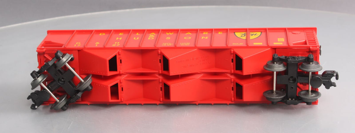 Lionel 6-17127 O Gauge Delaware & Hudson 3-Bay Hopper Car #17127 with Coal Load LN/Box